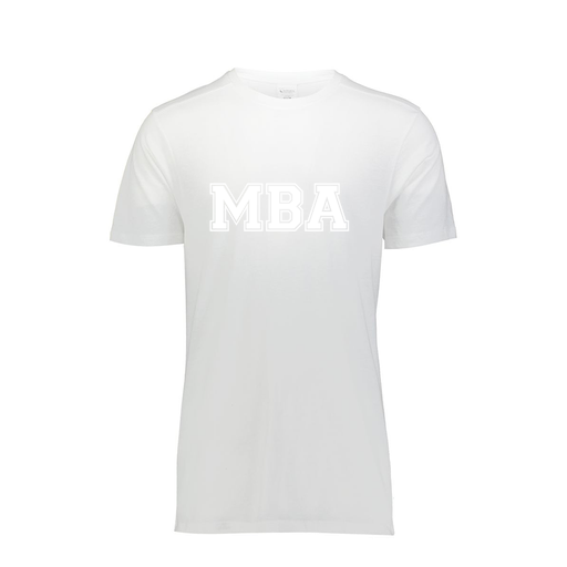 [FTSCUBWH-AS-LOGO3] Decker Men's Tri-Blend T-Shirt - Short Sleeve (Adult S, White, Logo 3)