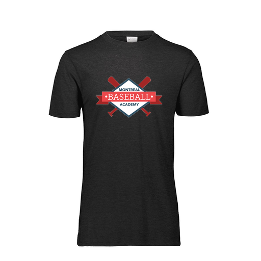 [FTSCUBBK-YS-LOGO1] Decker Youth Tri-Blend T-Shirt - Short Sleeve (Youth S, Black, Logo 1)