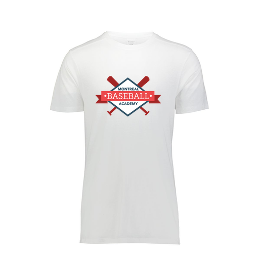 [FTSCUBWH-YS-LOGO1] Decker Youth Tri-Blend T-Shirt - Short Sleeve (Youth S, White, Logo 1)