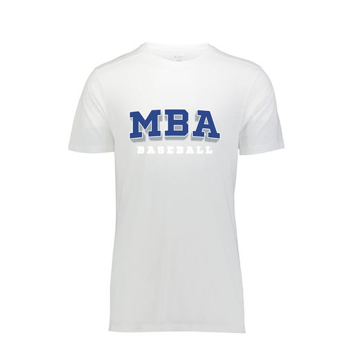 [FTSCUBWH-YS-LOGO2] Decker Youth Tri-Blend T-Shirt - Short Sleeve (Youth S, White, Logo 2)