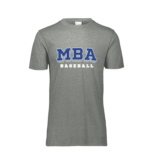 [FTSCUBGY-YS-LOGO2] Decker Youth Tri-Blend T-Shirt - Short Sleeve (Youth S, Gray, Logo 2)