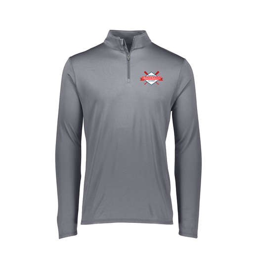 [FTLQFLGY-FAXS-LOGO1] Decker Women's Flex-Lite 1/4 Zip Shirt (Female Adult XS, Gray, Logo 1)