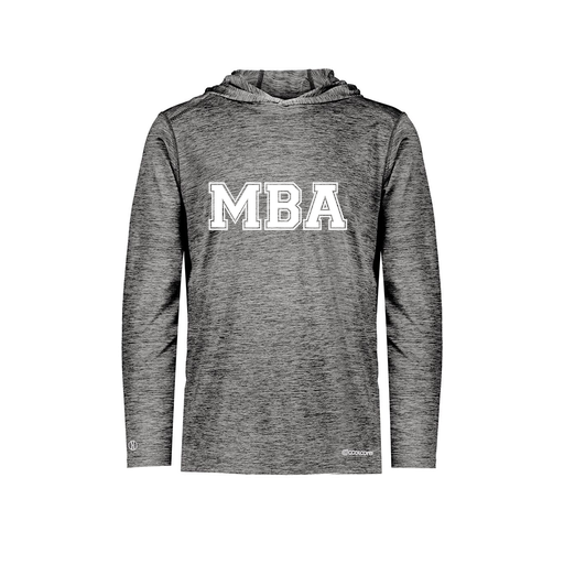 [FOLHCGBK-AS-LOGO3] Decker Men's Charge Hoodie (Adult S, Black, Logo 3)