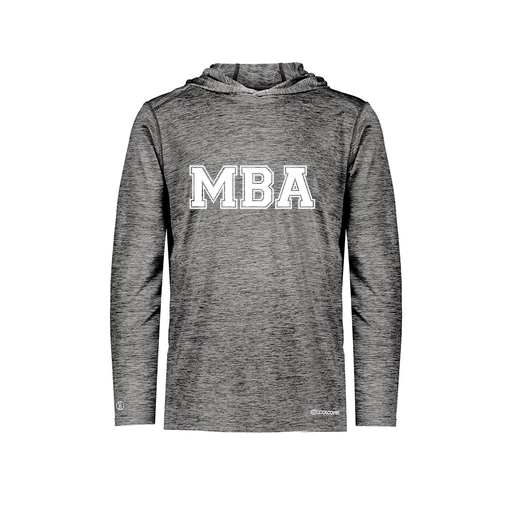 [FOLHCGBK-YS-LOGO3] Decker Youth Charge Hoodie (Youth S, Black, Logo 3)